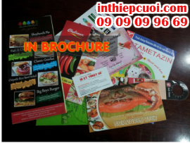 In tờ rơi, brochure, catalogue giá rẻ, giao hàng FREE tại nội thành TPHCM